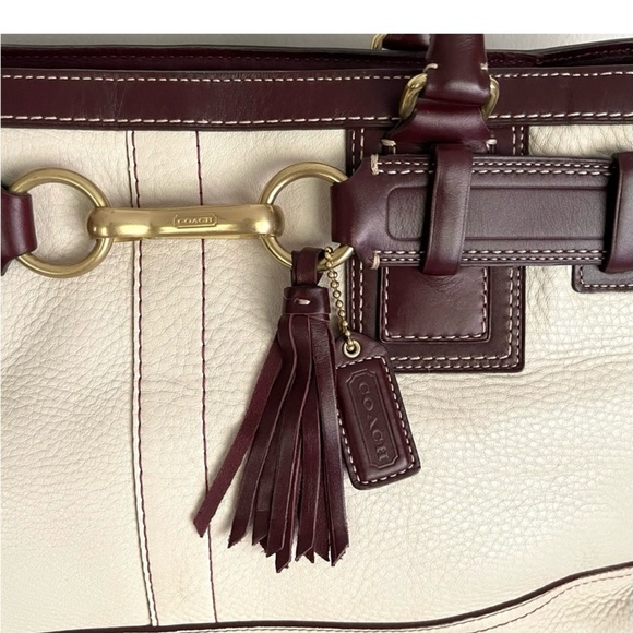 Coach Pebble Leather Office Tote - Picture 1 of 5